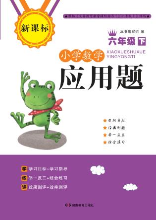 小学数学应用题  六年级  下 封面