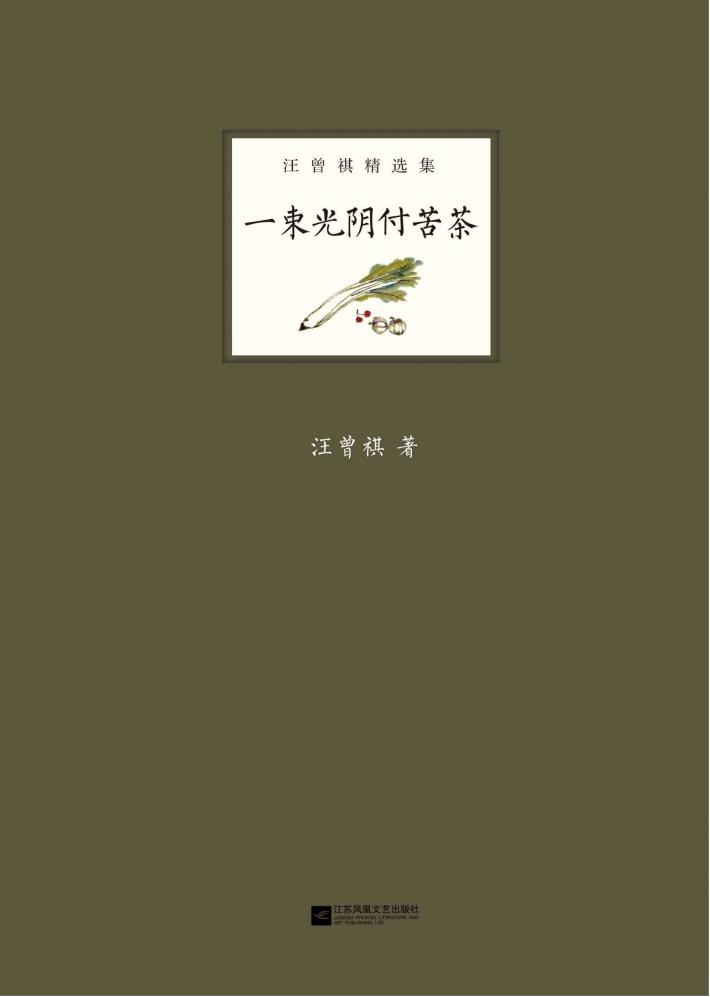 一束光阴付苦茶  汪曾祺精选集 封面