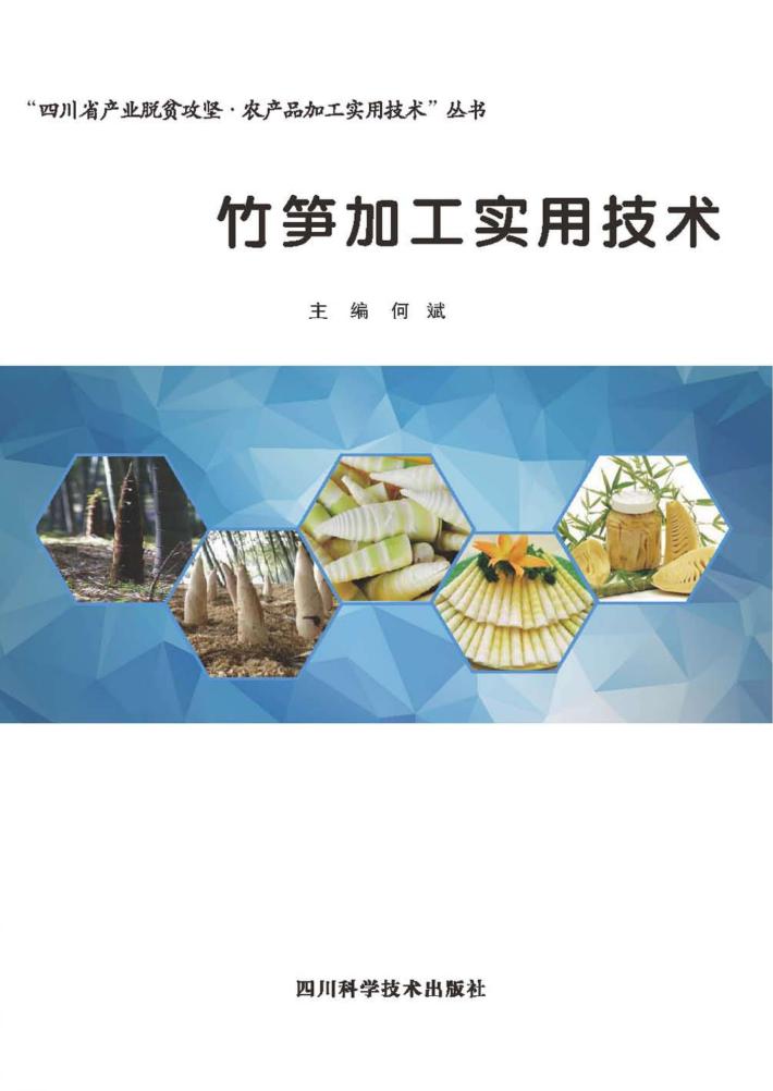 竹笋加工实用技术 封面