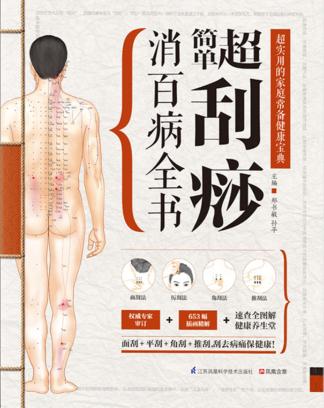 传统中医养生教材  超简单刮痧消百病全书  家庭中医养生保健 封面