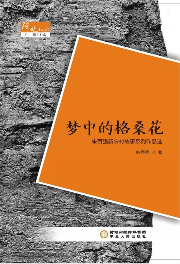 阵地文丛 梦中的格桑花 朱百强新农村故事系列作品选 封面