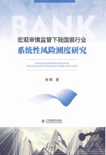 宏观审慎监管下我国银行业系统性风险测度研究 封面