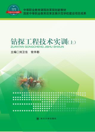 钻探工程技术实训  上 封面