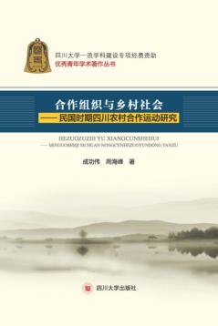 合作组织与乡村社会  民国时期四川农村合作运动研究 封面