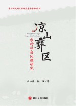凉山彝区农村社会问题研究 封面
