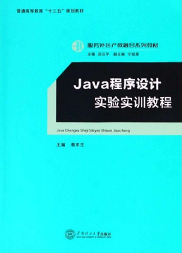 Java  程序设计实验实训教程 封面