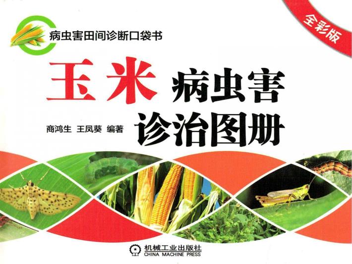 玉米病虫害诊治图册  全彩版 封面