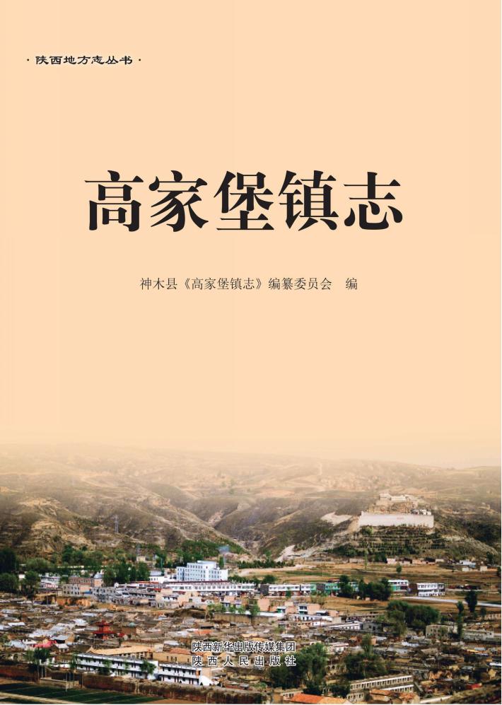 高家堡镇志 封面