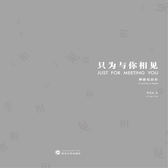只为与你相见  神游尼泊尔 封面