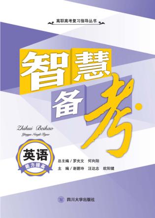 智慧备考  英语能力提高 封面