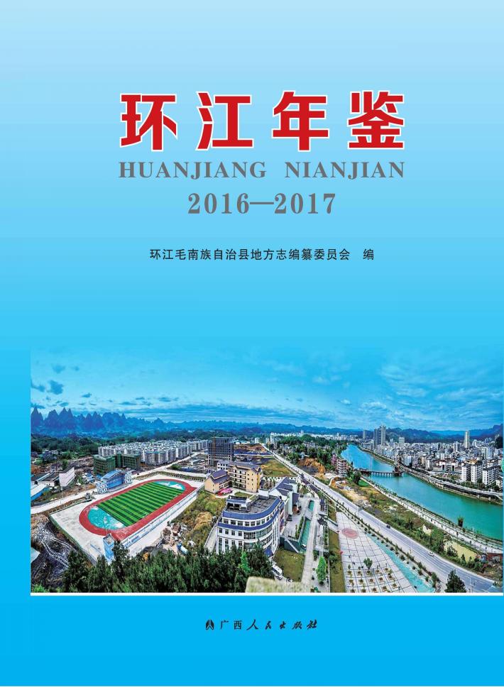 环江年鉴 封面