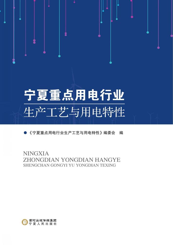 宁夏重点用电行业生产工艺与用电特性 封面