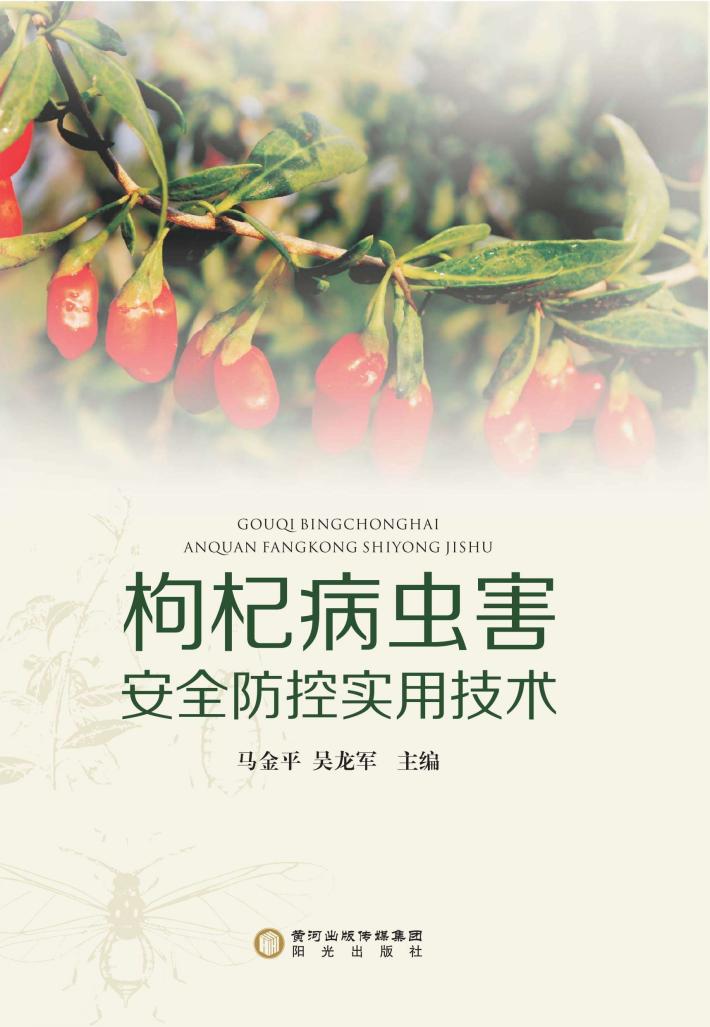 枸杞病虫害安全防控生产实用技术 封面