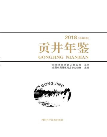 贡井年鉴  2018 封面