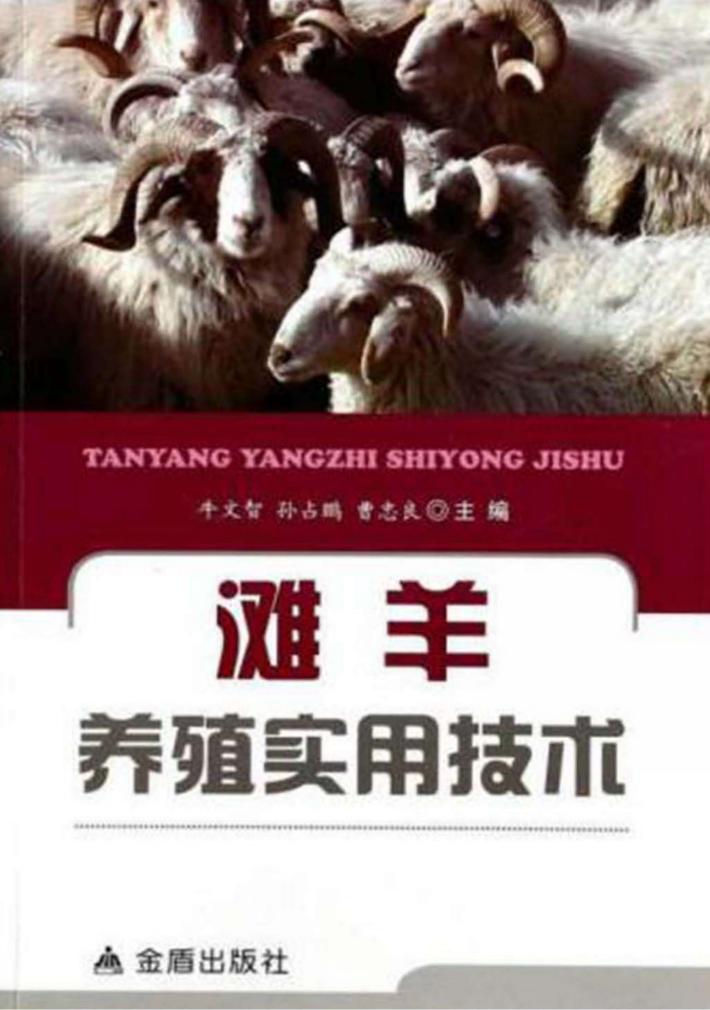滩羊养殖实用技术 封面