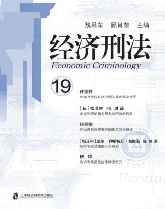 经济刑法  19 封面