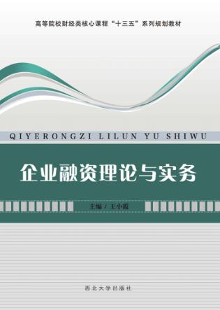 企业融资理论与实务 封面