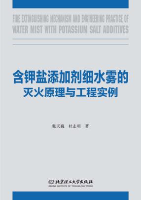 含钾盐添加剂细水雾的灭火原理与工程实例 封面