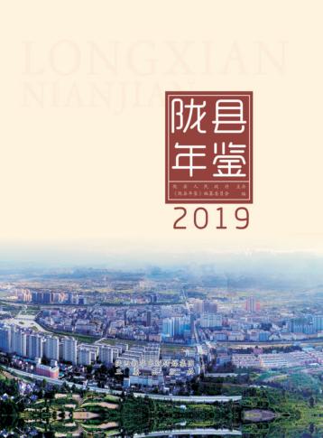 陇县年鉴  2019 封面