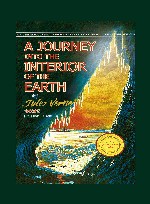 地心游记 英文版 封面
