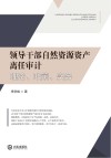 领导干部自然资源资产离任审计理论、政策、实务 封面