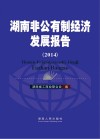 湖南非公有制经济发展报告 封面