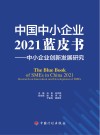 中国中小企业2021蓝皮书  中小企业创新发展研究 封面
