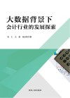 大数据背景下会计行业的发展探索 封面