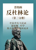 恩格斯  反杜林论  第3分册 封面