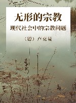 无形的宗教  现代社会中的宗教问题 封面