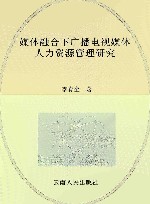 媒体融合下广播电视媒体人力资源管理研究 封面
