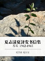 夏志清夏济安书信集 xa0卷5 xa01962-1965 封面