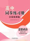 高中同步练习册  分层检测卷  思想政治  选择性必修1  当代国际政治与经济  第2版 封面