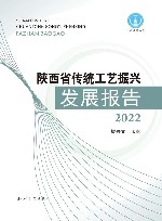 陕西省传统工艺振兴发展报告 封面