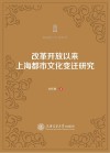 改革开放以来上海都市文化变迁研究 封面